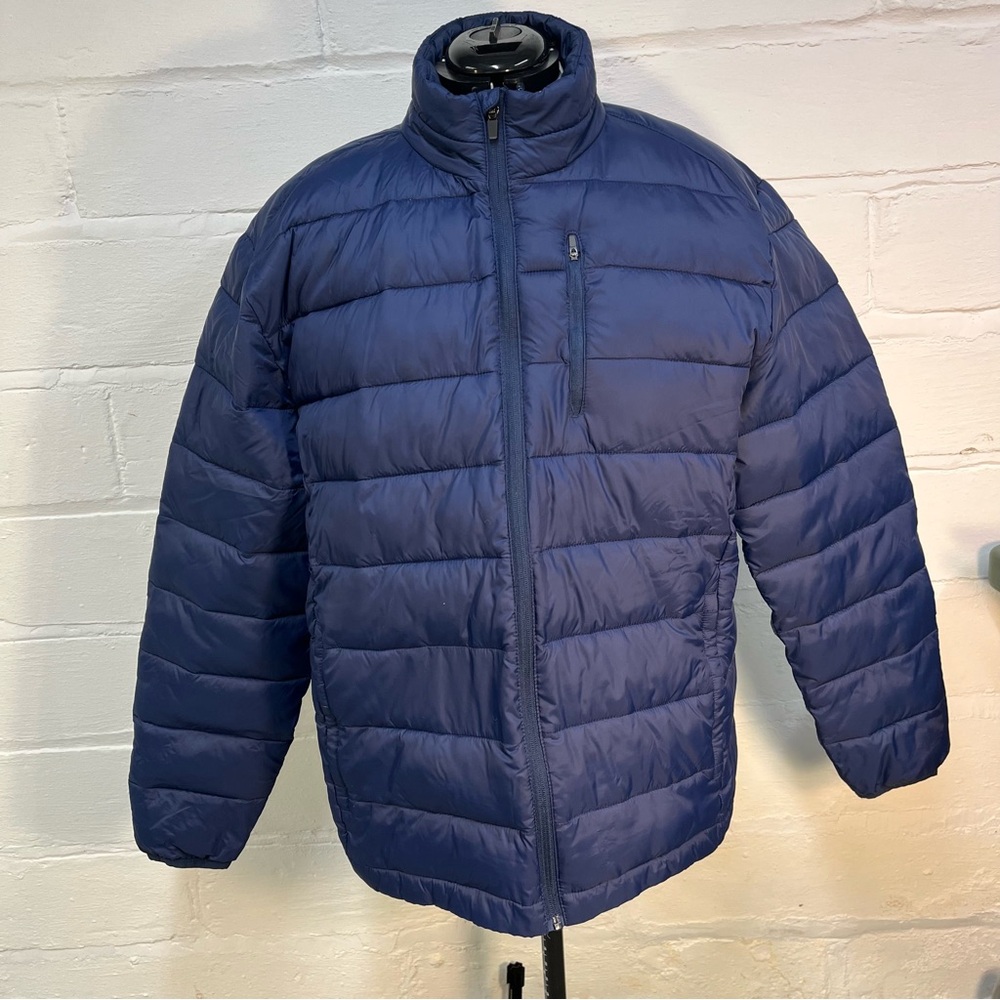 Men’s Blue St John’s Bay puffer, XL